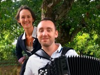 Accordéoniste  Rue de la chanson